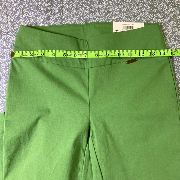 INC SZ 2P NWT Lime Green Tummy Control Regular Mid Rise Pants - Picture 5 of 8